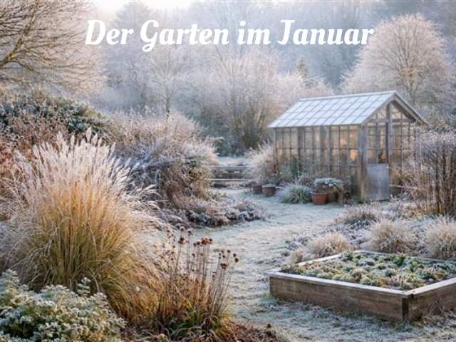 Der Garten im Januar