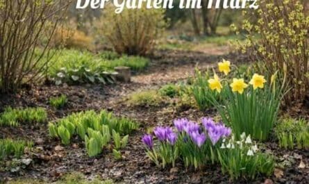 Der Garten im März