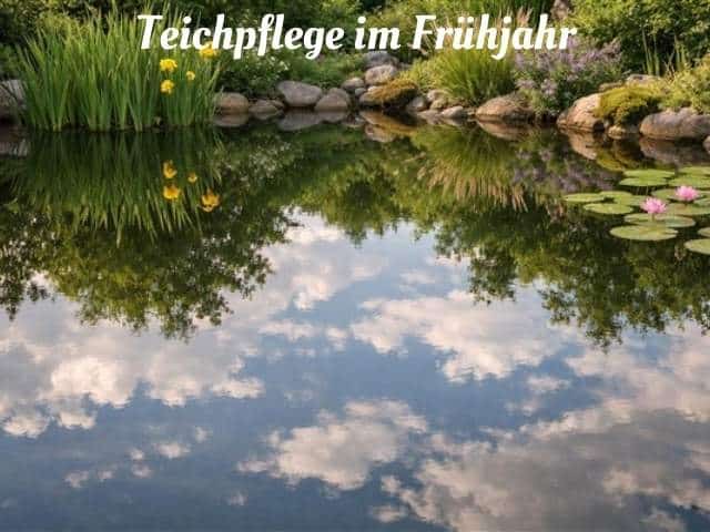Teichpflege im Frühjahr