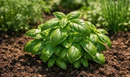 Basilikum im Garten anbauen