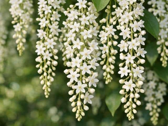 Boussingaultie im Garten – wüchsige Kletterpflanze mit weißen Herbstblüten