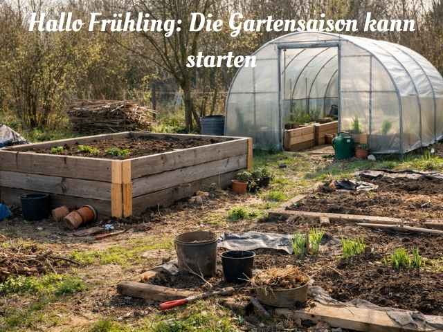 Hallo Frühling: Die Gartensaison kann starten