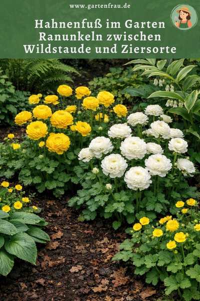 Hahnenfuß im Garten – Ranunkeln zwischen Wildstaude und Ziersorte