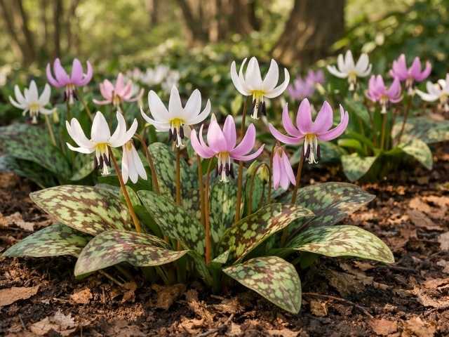 Hundszahn im Garten – Erythronium als zarter Frühlingsblüher für Halbschatten und Gehölzrand
