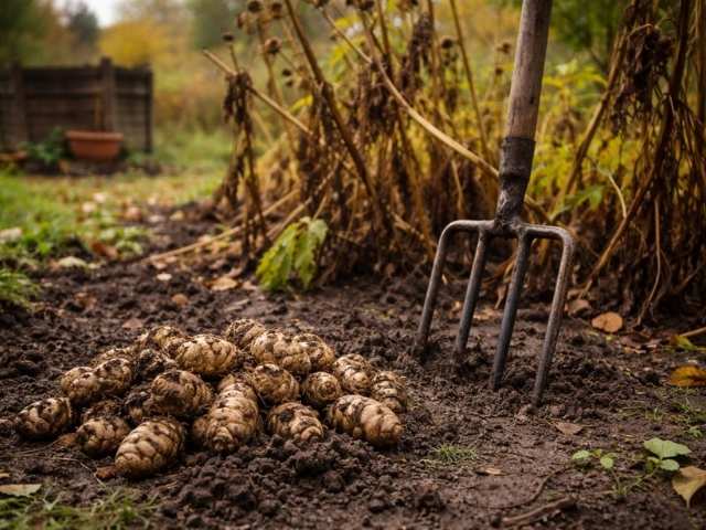 Topinambur ernten: Wann der richtige Zeitpunkt wirklich ist